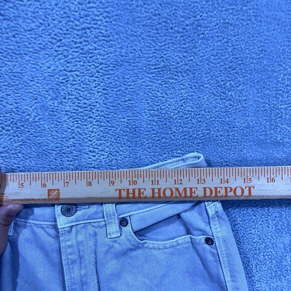 American Eagle Mom Jeans 2 X-Long Distressed High Rise - Picture 7 of 11